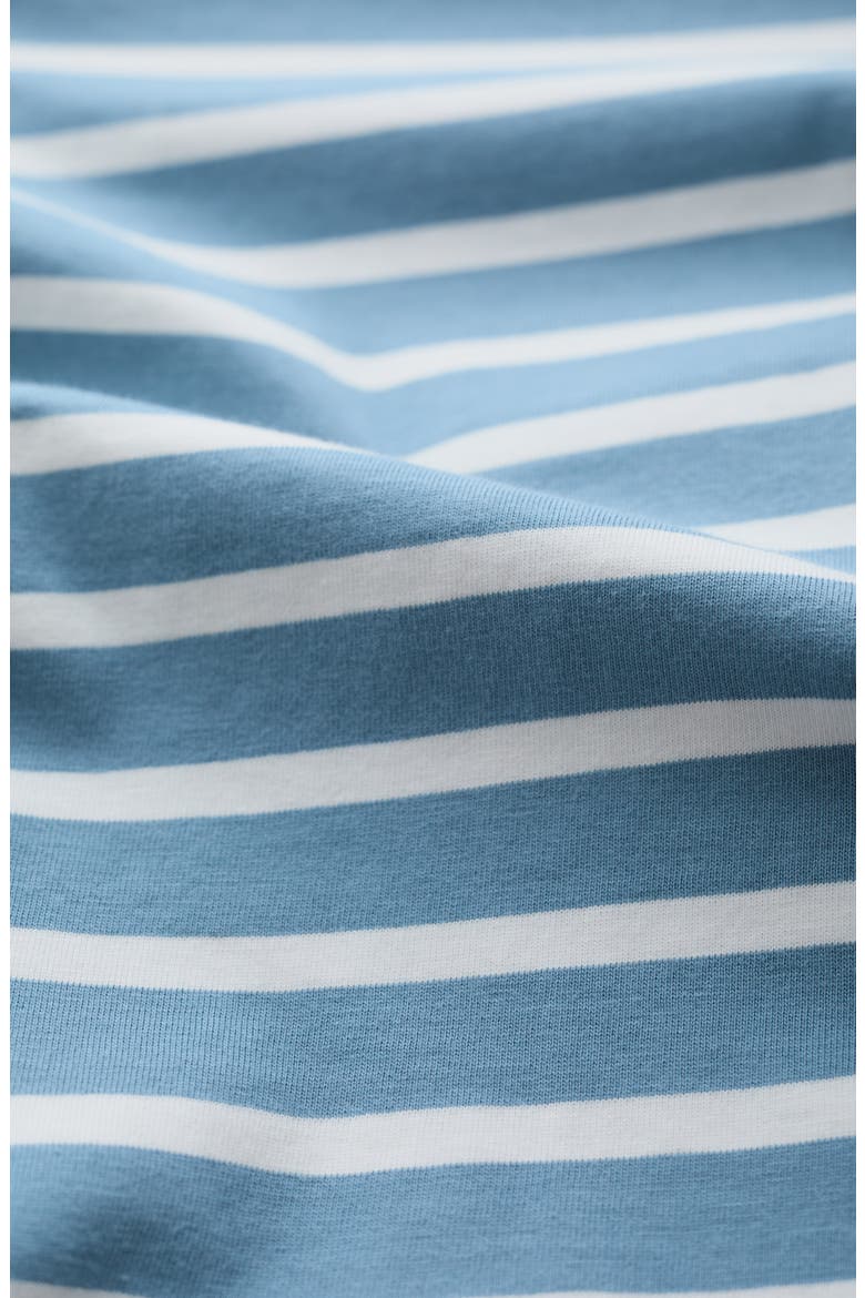 Sailor Stripe Organic Cotton Top, Alternate, color, FALMOUTH BRETON HORIZON CHALK