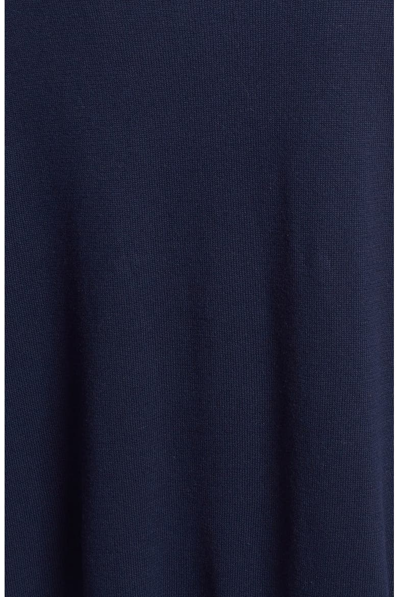 Colorblock Oversize Sweater, Alternate, color, RICH BLACK