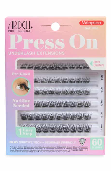 Wispies Natural 60-Piece Press On Underlash Extensions