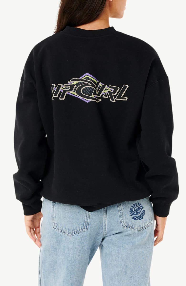 Rip Curl Neon Diamond Heritage Sweatshirt, Alternate, color,
