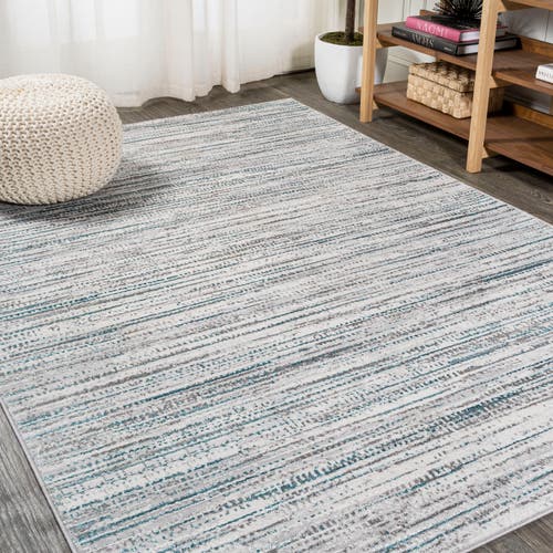 Jonathan Y Lotus Modern Persian Floral Area Rug In Gray/turquoise