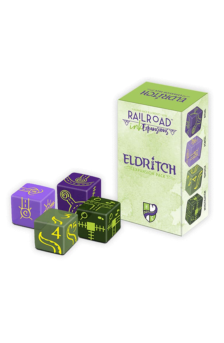 Horrible Guild Railroad Ink Eldritch Expansion Pack, 1+ Players, Main, color, Multicolored