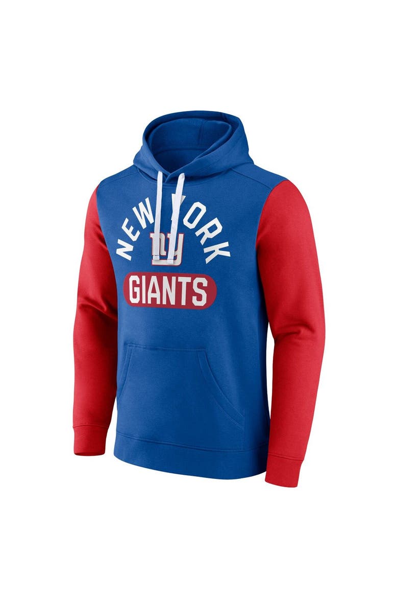 Men's Fanatics Branded Royal New York Giants Extra Point Pullover Hoodie, Alternate, color, Royal