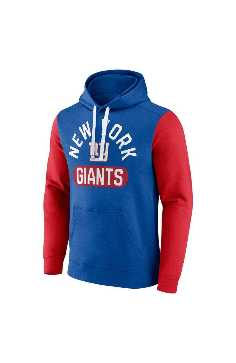 FANATICS Men's Fanatics Branded Royal New York Giants Extra Point Pullover Hoodie, Alternate, color,