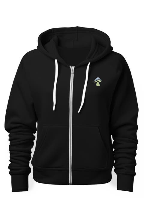 Mushroom Zip Hoodie