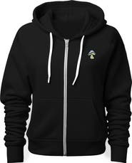 Dalix Mushroom Zip Hoodie