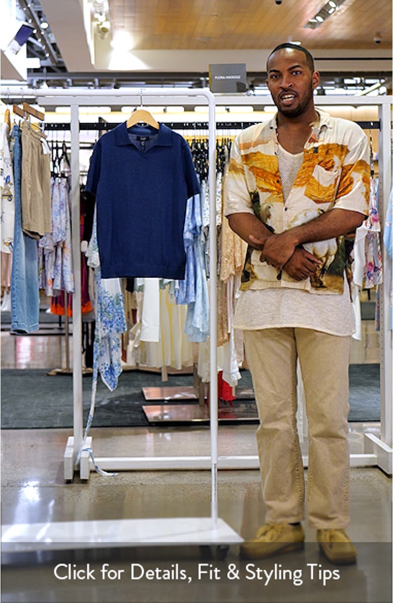 Kids' Duchie Jr. Wool Johnny Collar Polo, sales video thumbnail