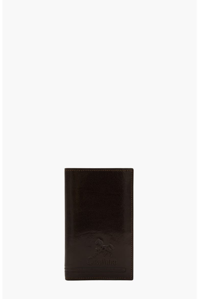 Gentleman Bifold Leather Wallet 556, Main, color, Brown