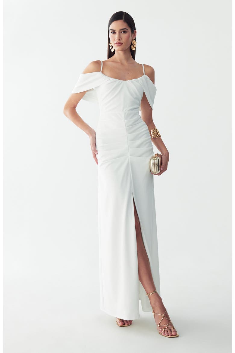 Ida Maxi Dress, Alternate, color, White