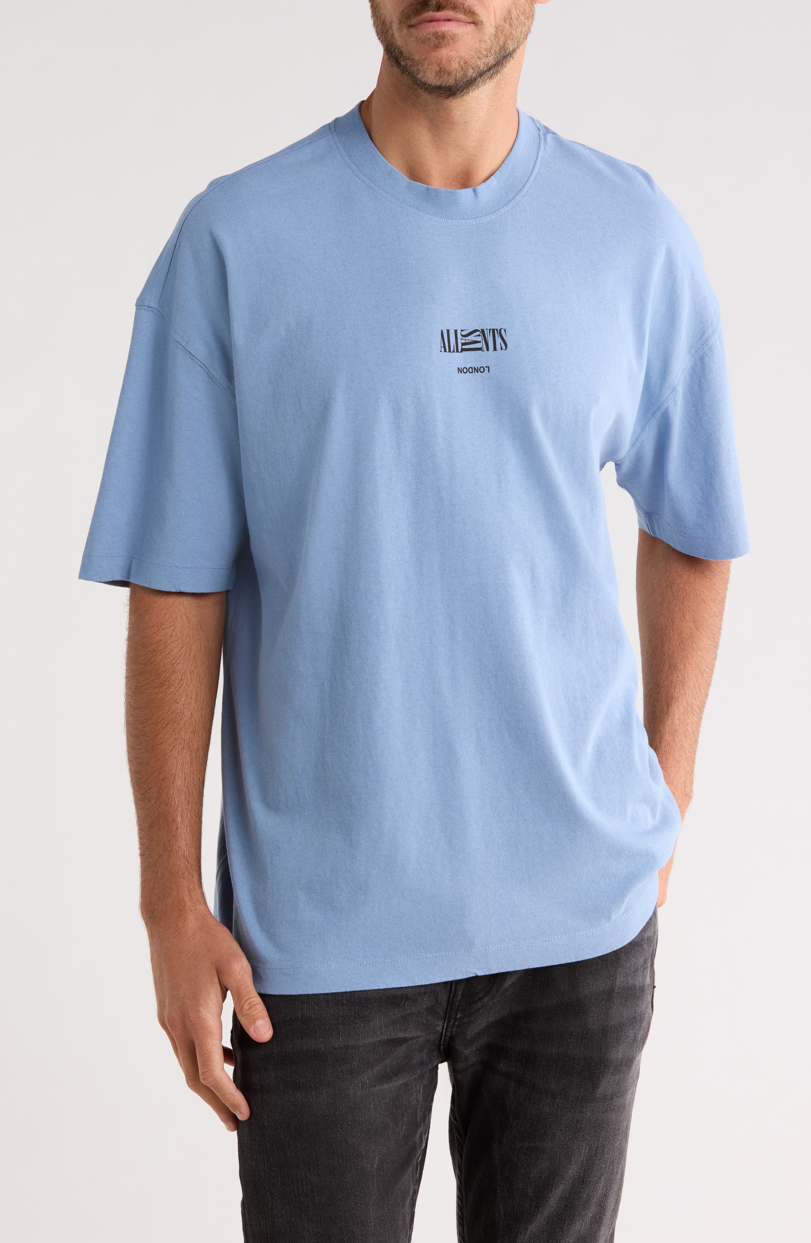 AllSaints Burman Logo Cotton T-Shirt
