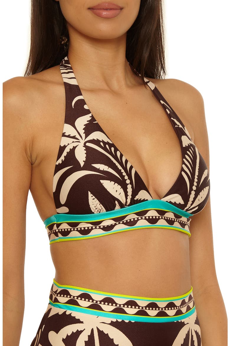 Syros Banded Halter Bikini Top, Alternate, color, MULTI