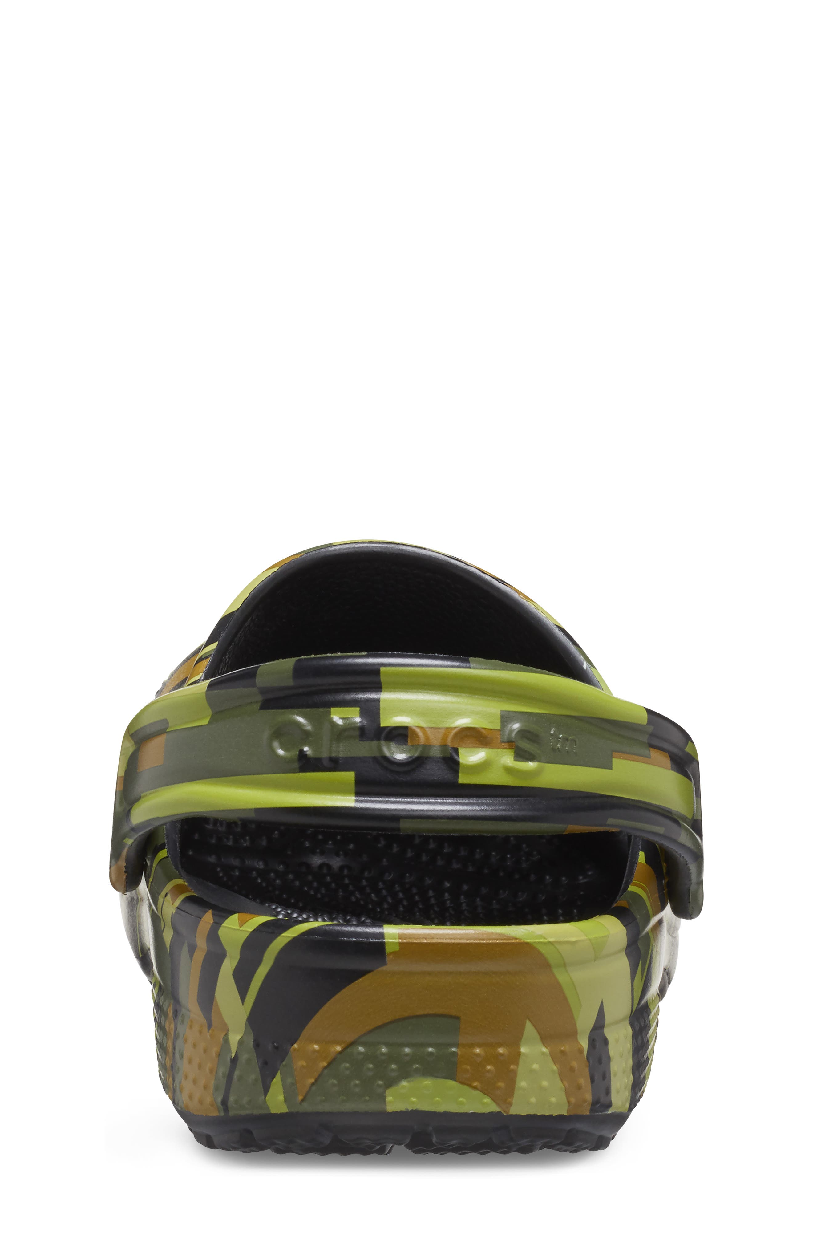 CROCS Kids' Classic Digi Camo Clog, Alternate, color, Black Multi