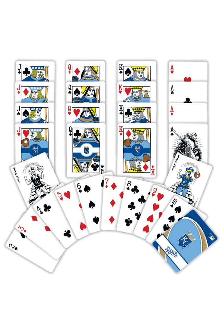 Kansas City Royals Playing Cards, Alternate, color, Multicolor