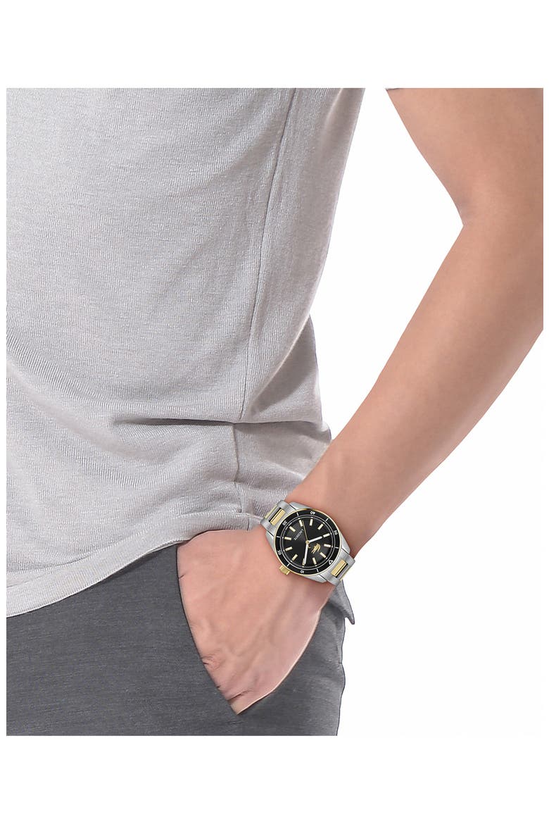 Boston Bracelet Watch, 39mm, Alternate, color, SILVER GOLD