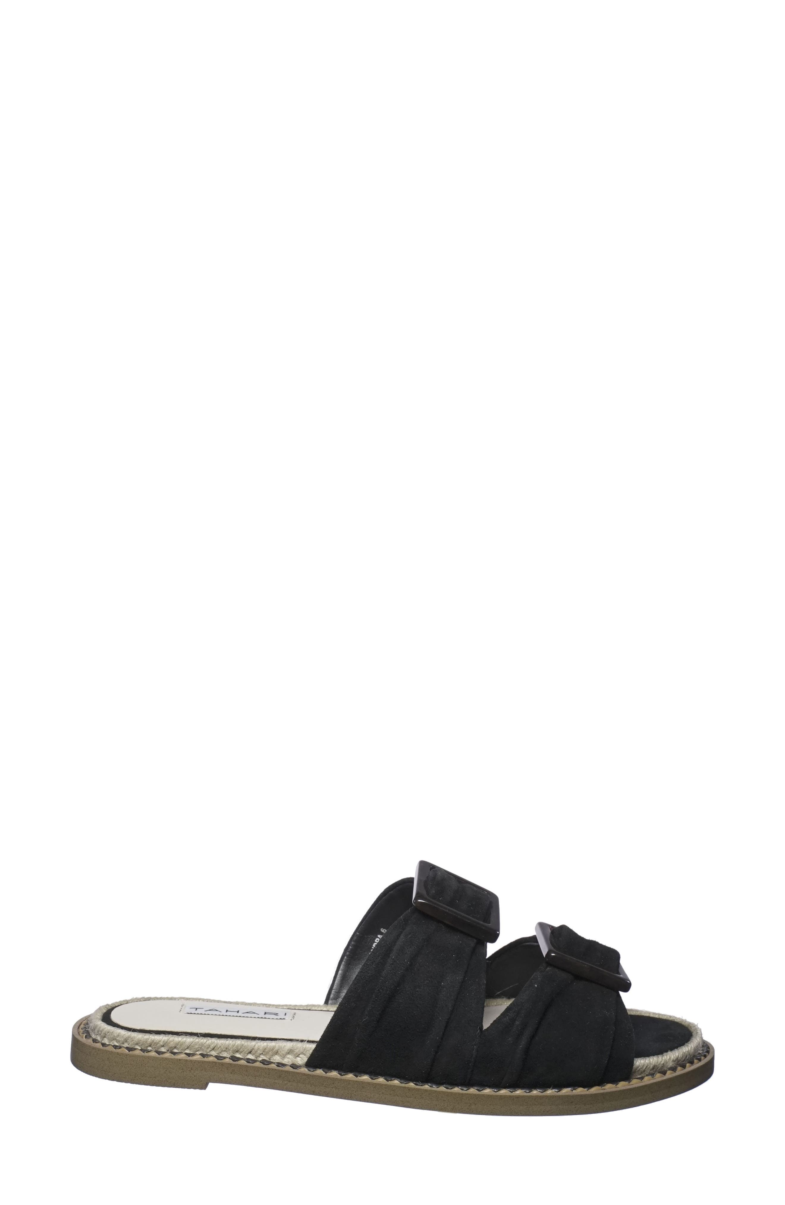 T Tahari Tahari Calandra Slide Sandal, Alternate, color, 