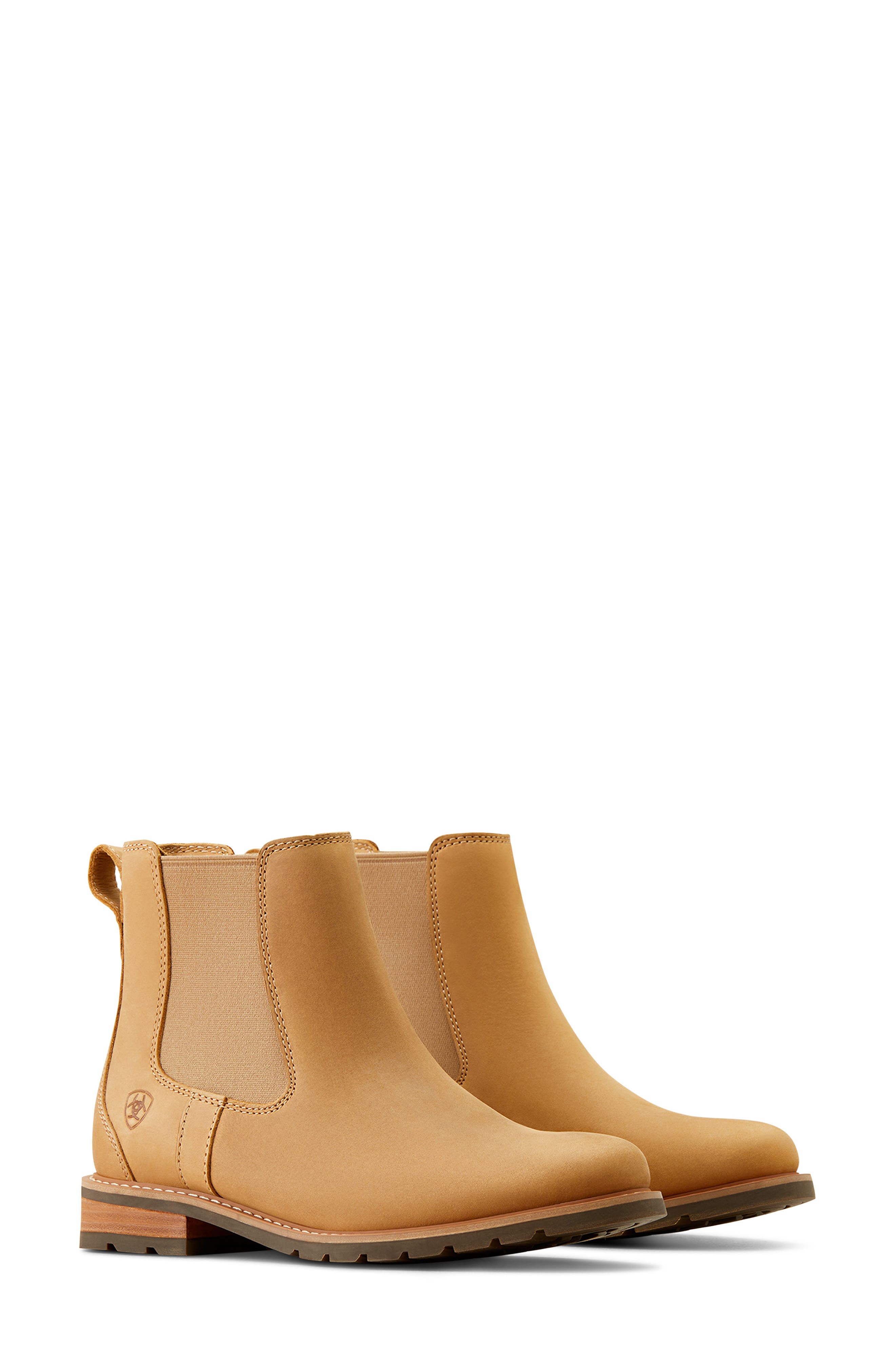 Ariat Wexford Waterproof Chelsea Boot, Alternate, color, Brown