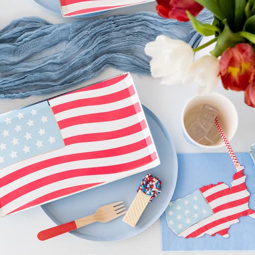 Jollity & Co American Flag Large Napkins
