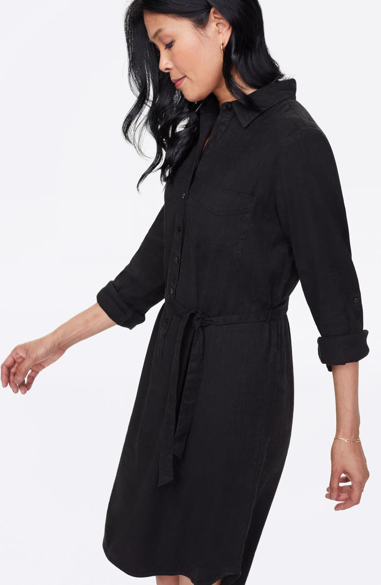 NYDJ Long Sleeve Shirtdress, Alternate, color, 