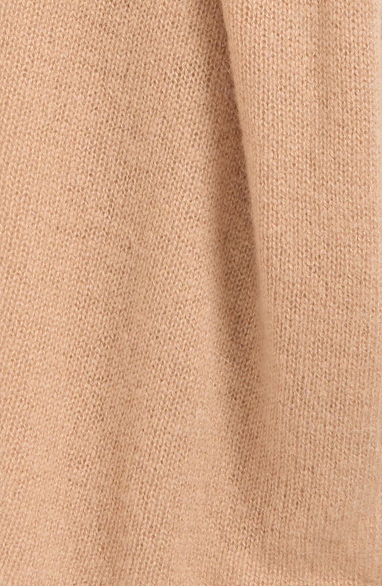 Nordstrom Cashmere Scarf, Alternate, color, Tan Tannin