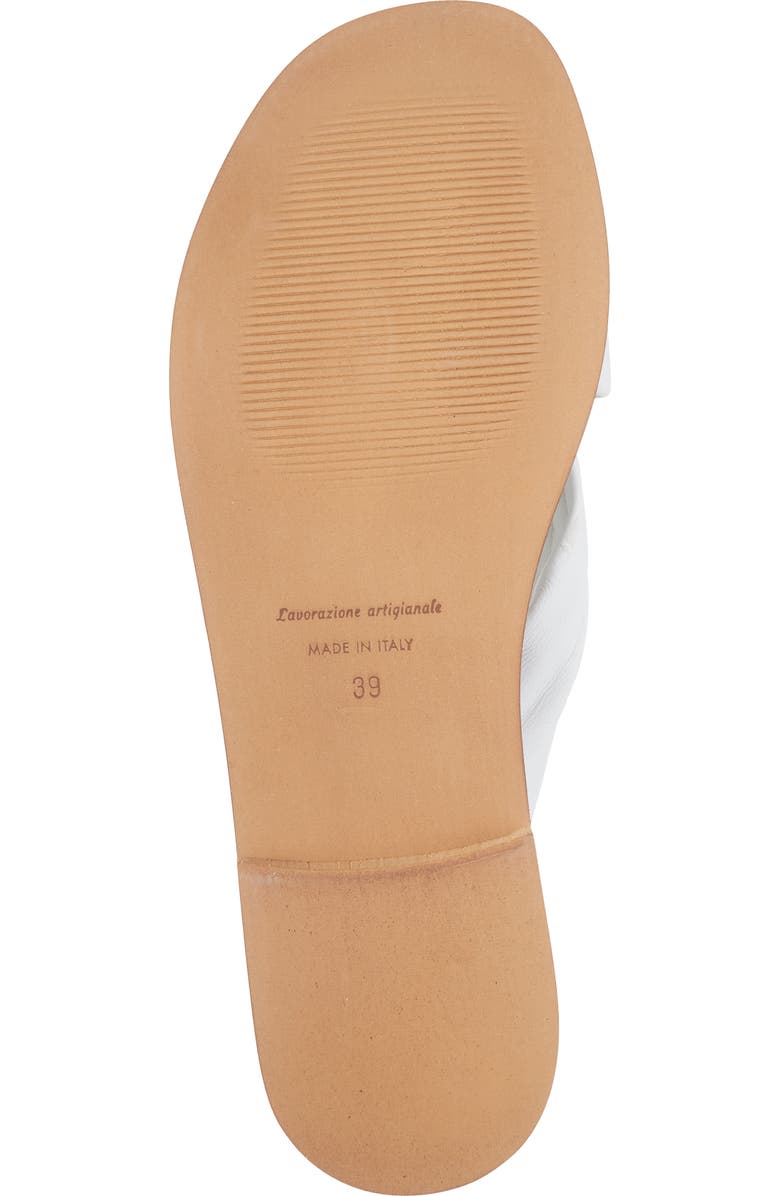 Cordani Hudson Slide Sandal, Alternate, color, White Leather