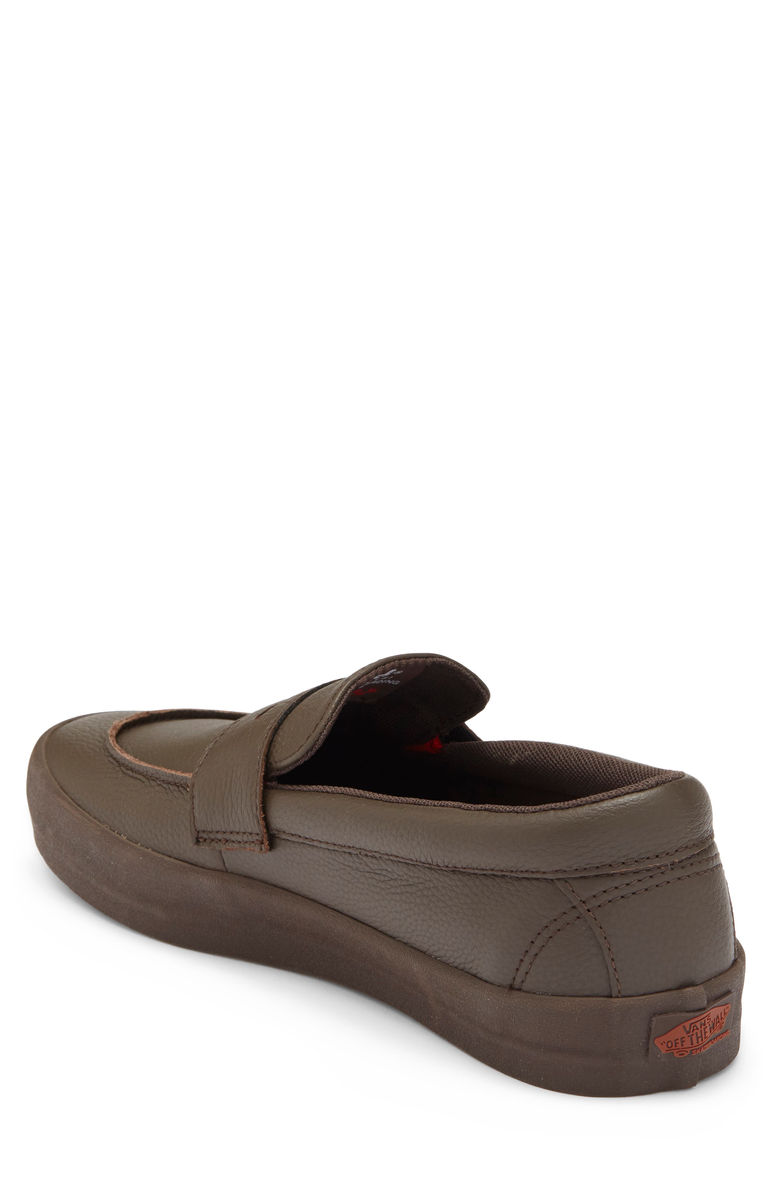 Skate Loafer, Alternate, color, RUST BRONZE