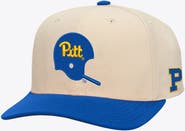 Mitchell & Ness Men's Mitchell & Ness Cream/Royal Pitt Panthers Two-Tone Pro Crown Adjustable Hat