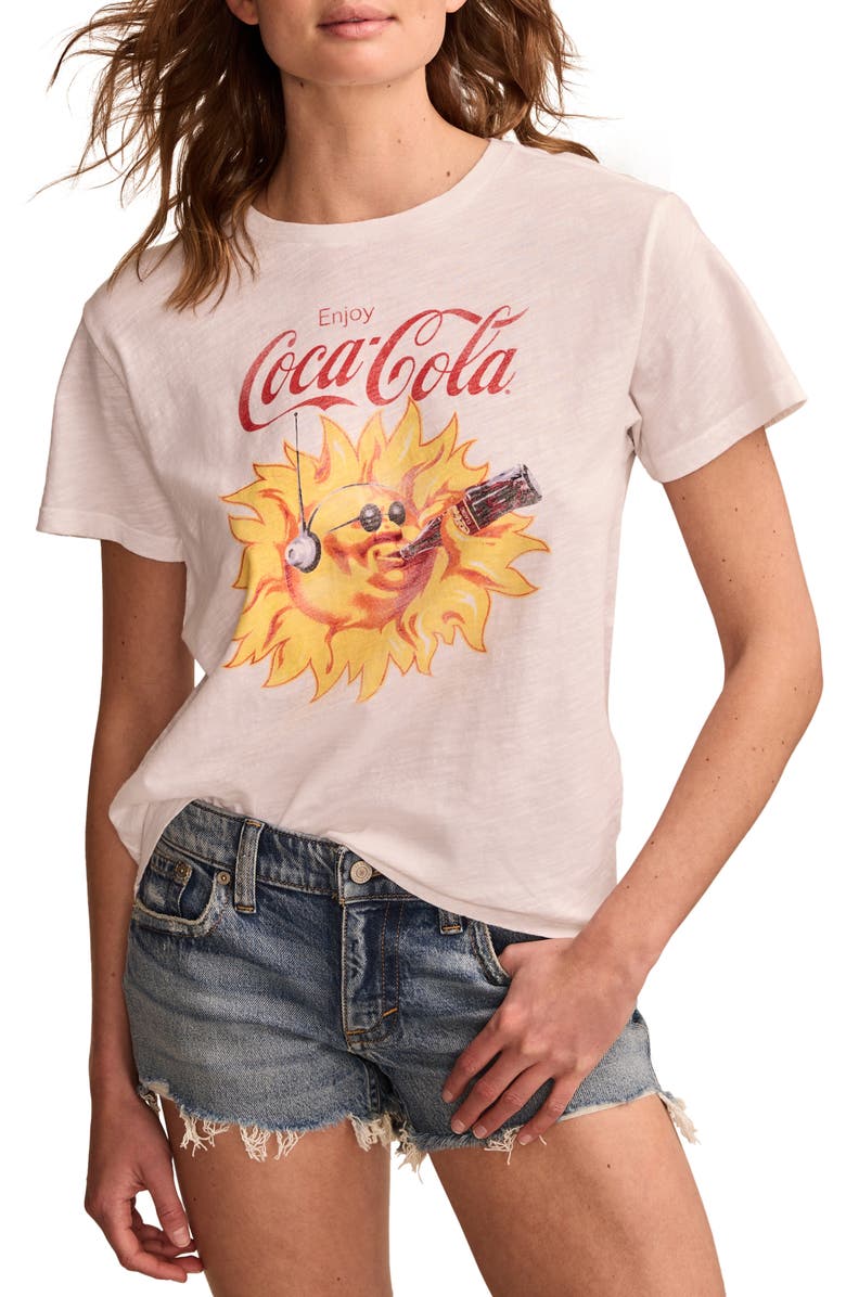 Lucky Brand Coca-Cola<sup>®</sup> Stay Cool Graphic T-Shirt, Main, color,