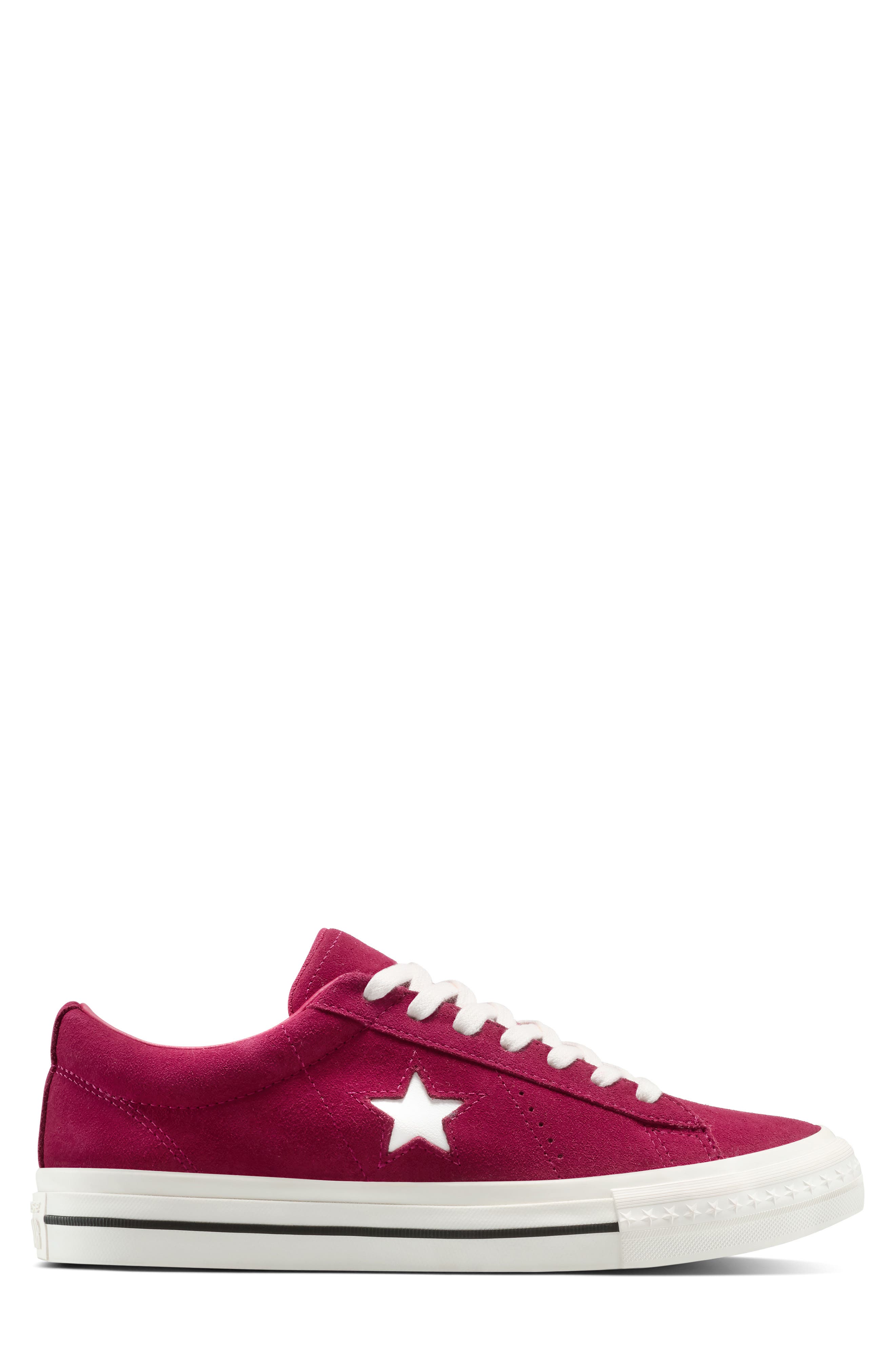 Converse One Star 95 Sneaker, Alternate, color, Sporty Berry/ Black