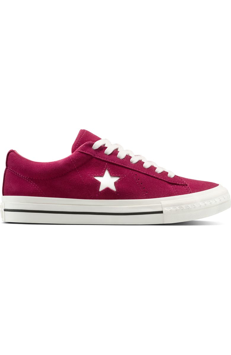 Converse One Star 95 Sneaker, Alternate, color, Sporty Berry/ Black