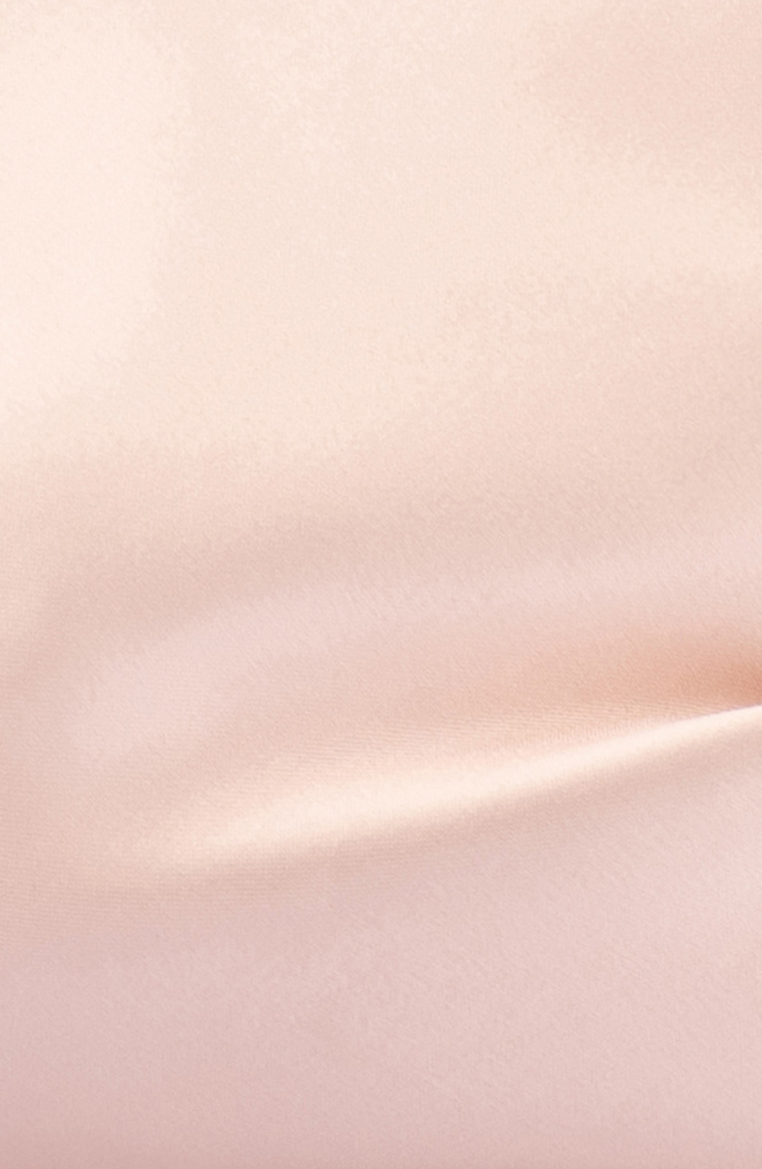 Olga Berg Jule Satin Top Handle Bag, Alternate, color, Natural