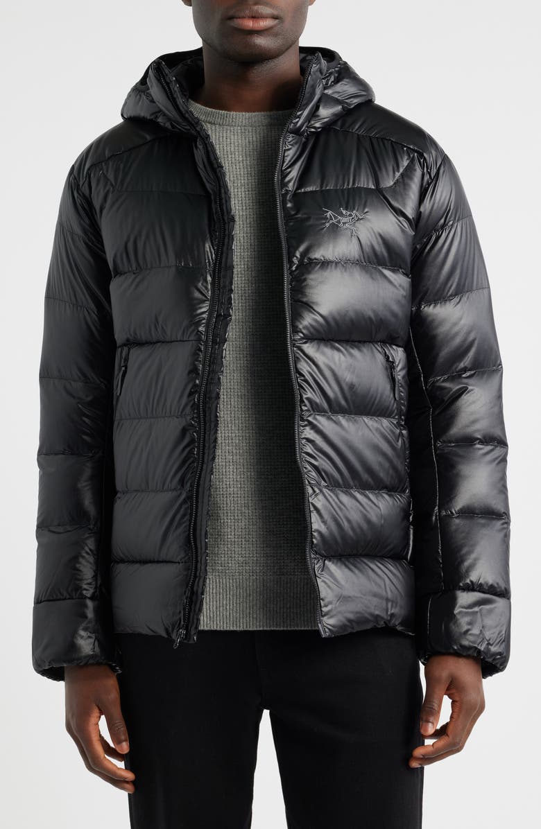 Arc'teryx Cerium SV Hooded Puffer Down Jacket, Main, color, Black
