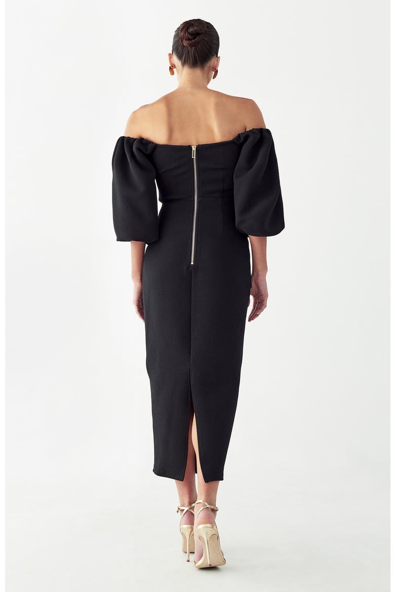 Jessamy Dress, Alternate, color, Black