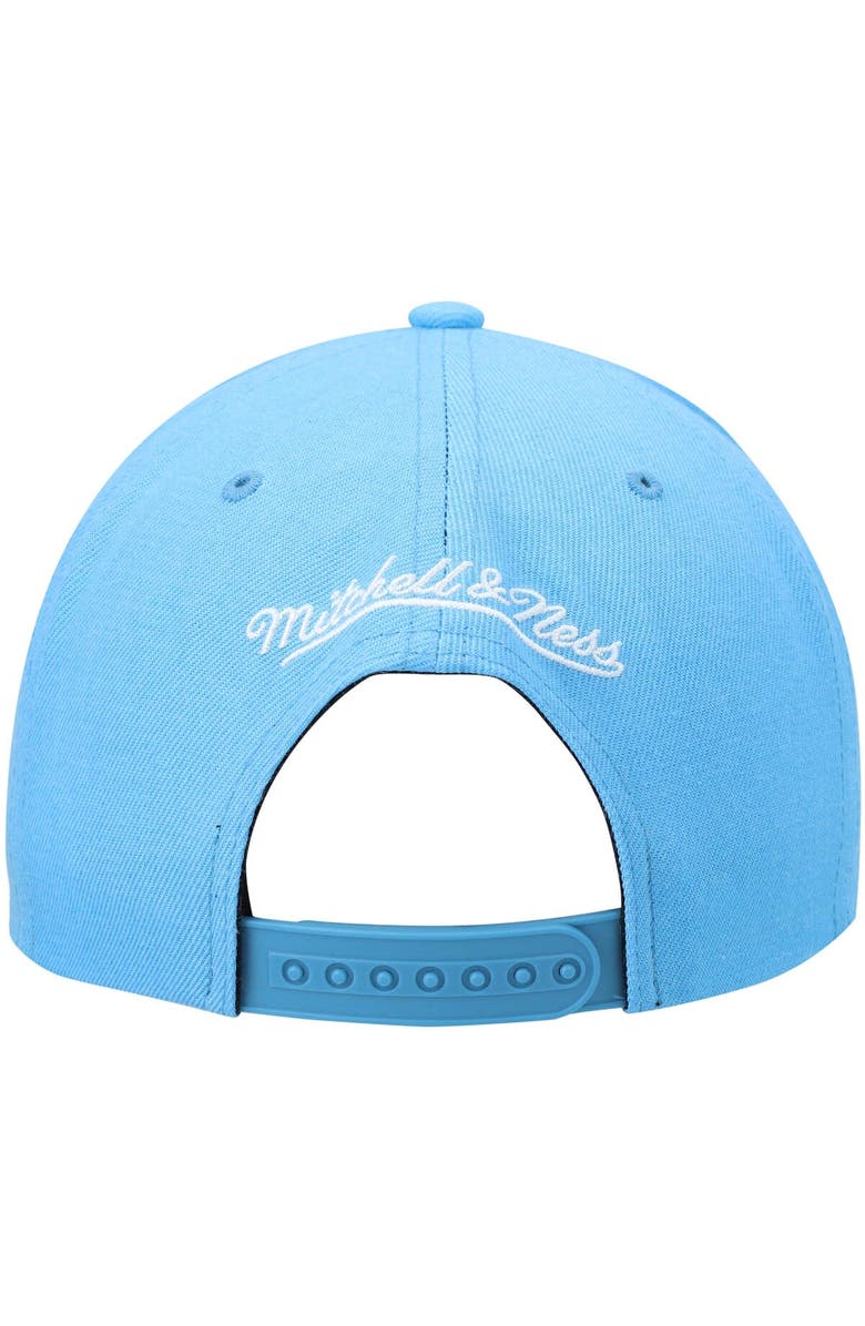 Mitchell & Ness Men's Mitchell & Ness Powder Blue Los Angeles Lakers Hardwood Classics Team Ground 2.0 Snapback Hat, Alternate, color, 
