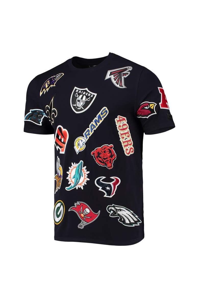 Men's Pro Standard Navy NFL League Wordmark T-Shirt, Alternate, color, Navy