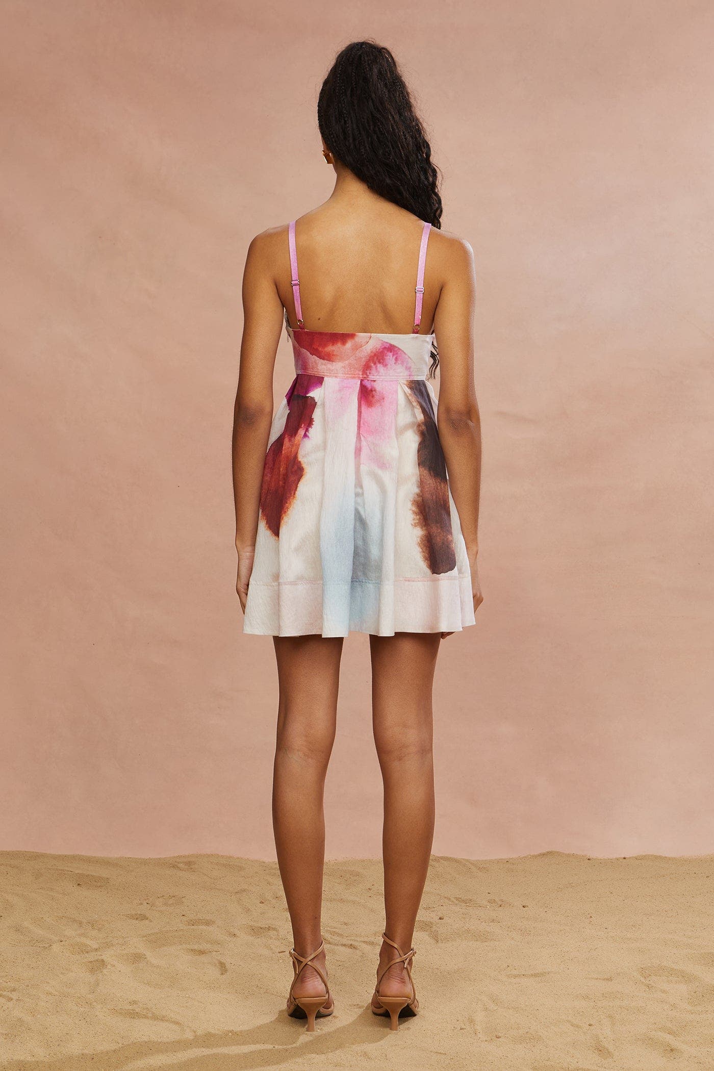 Allison Printed Mini Dress - image 2