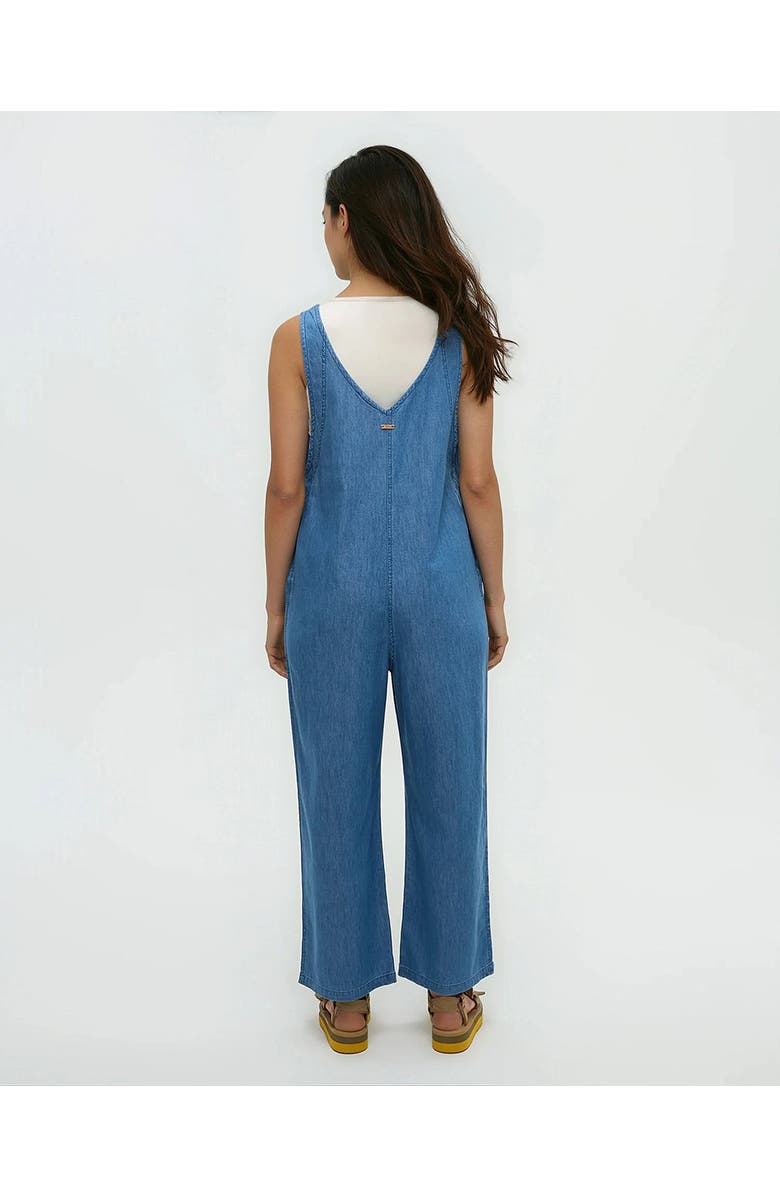 tentree Nova Overall, Alternate, color, Mid Wash