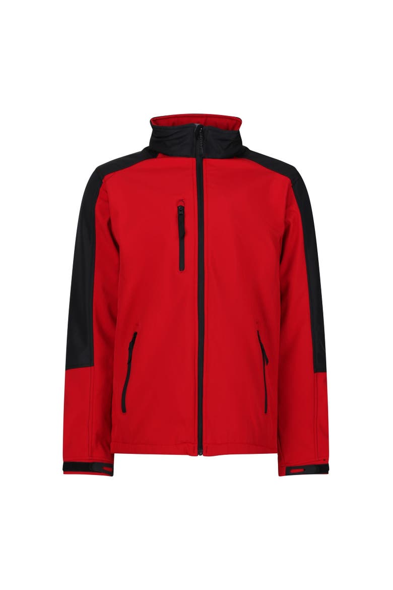 Hydroforce Soft Shell Jacket, Main, color, Classic Red and Black