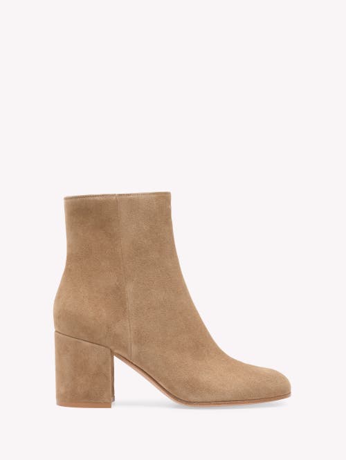 Gianvito Rossi Joelle Booties In Brown
