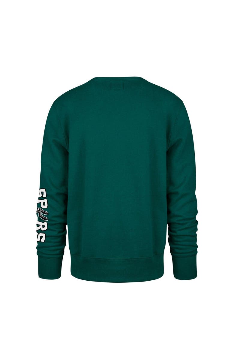 '47 Men's '47 Teal San Antonio Spurs 2022/23 City Edition Two-Peat Headline Pullover Sweatshirt, Alternate, color, 