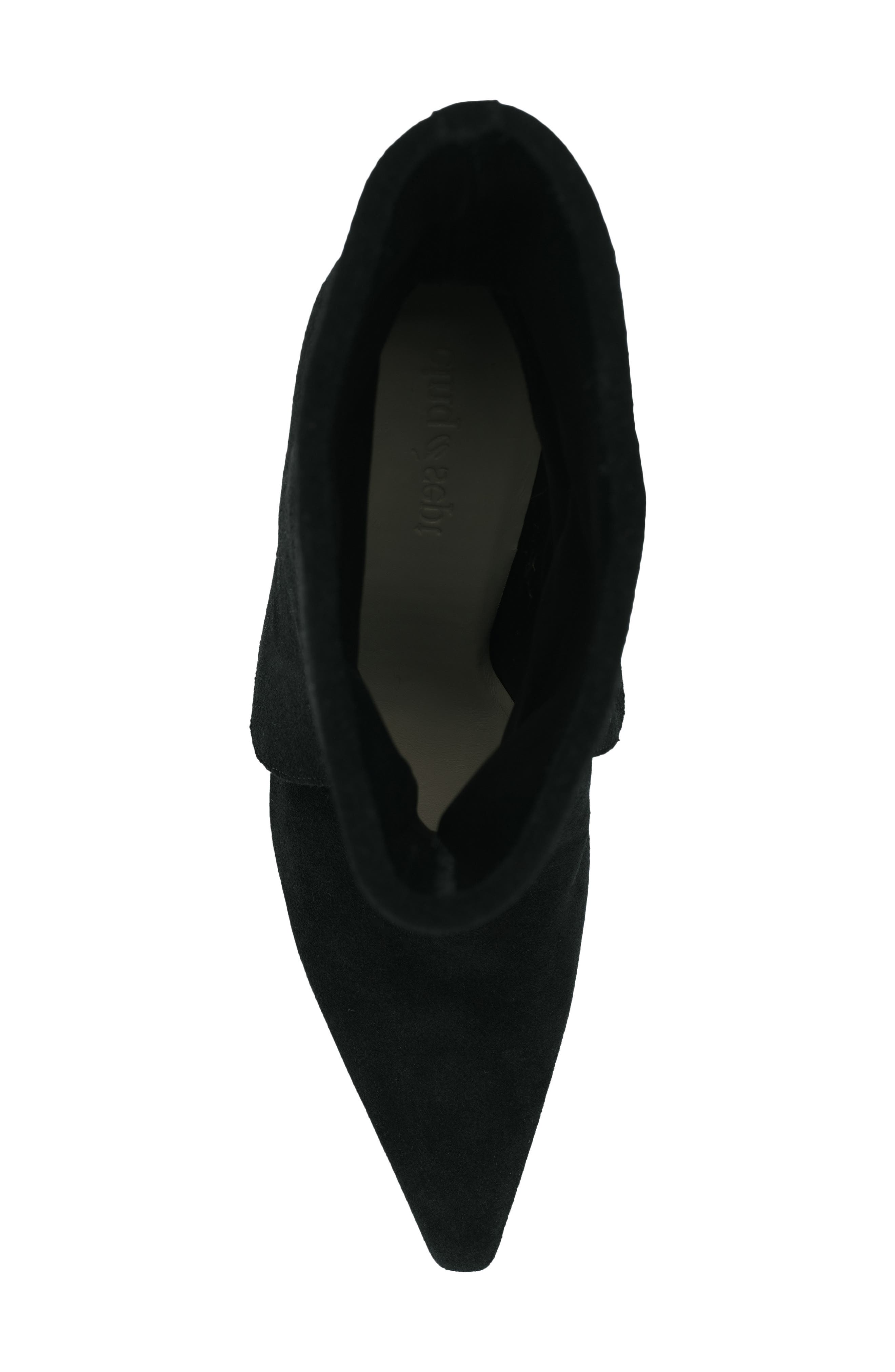 Anita Foldover Bootie, Alternate, color, BLACK