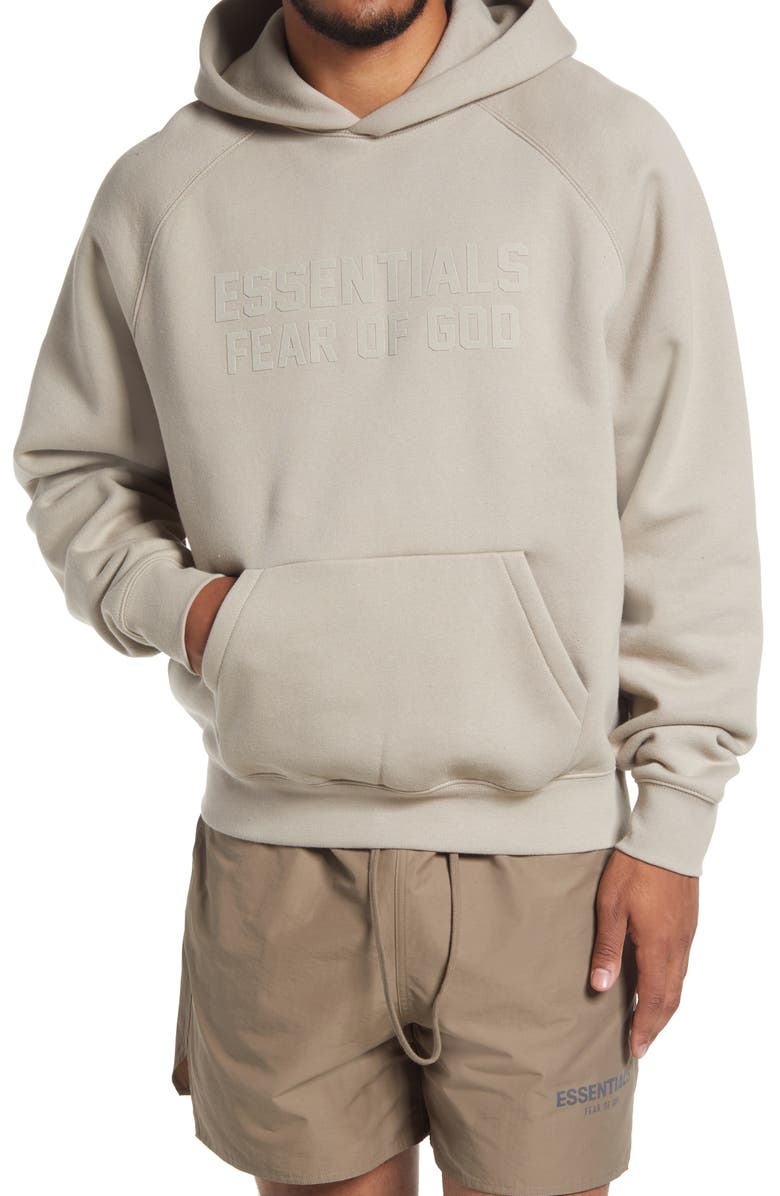 Fear of God Essentials Essentials Fleece Hoodie, Main, color, 