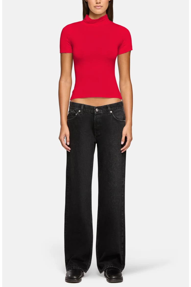 Low Rise Baggy Wide Leg Jeans, Alternate, color, MAGICA