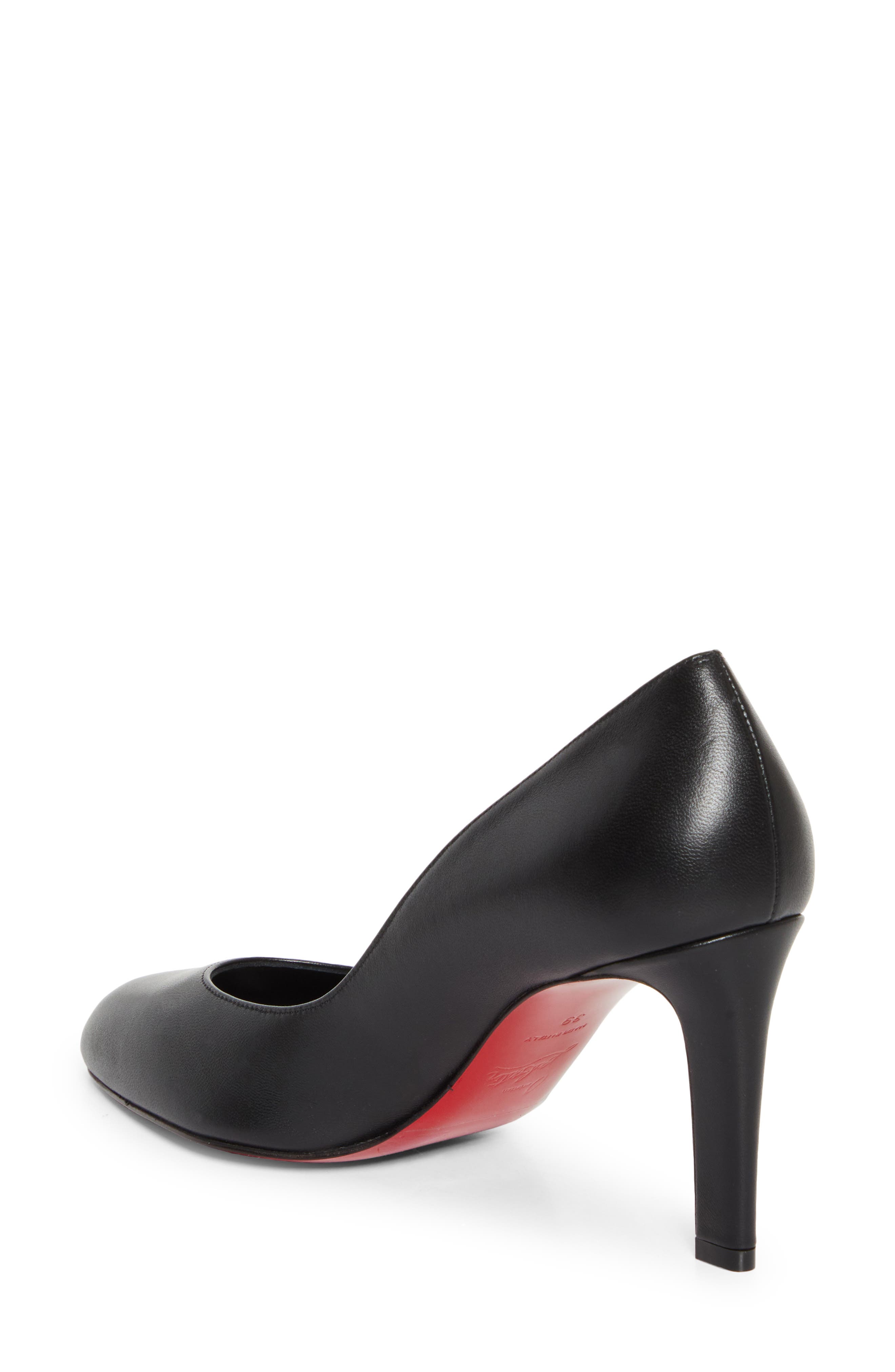 Christian Louboutin Fannylove Pump, Alternate, color, Black/ Black