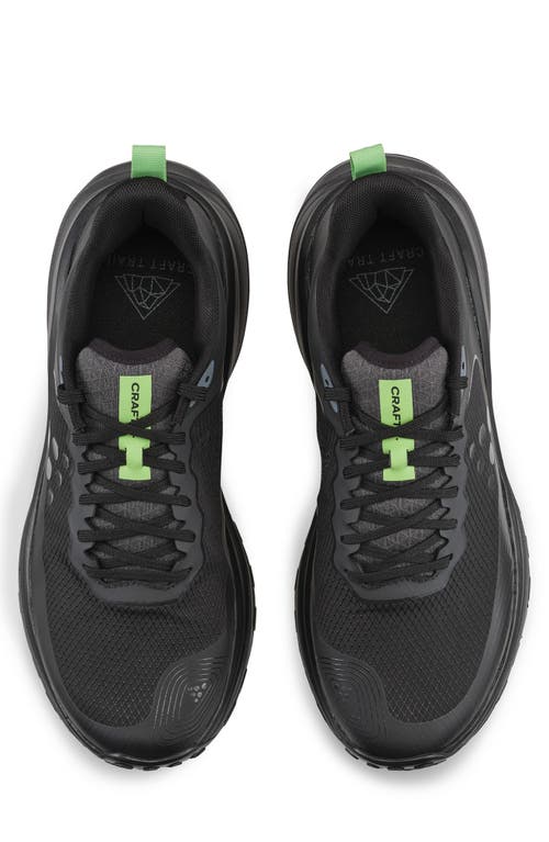 Craft Pure Trail X Running Shoe In Black