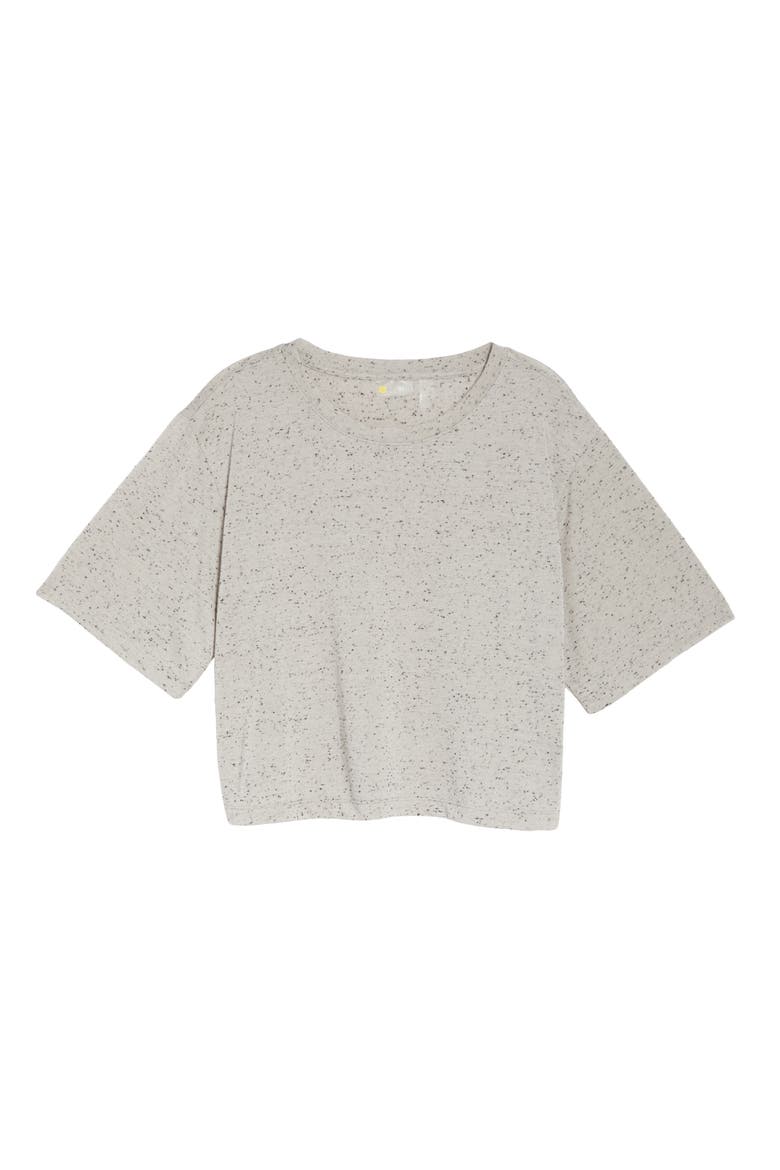 Rito Crop T-Shirt, Alternate, color, GREY PORPOISE