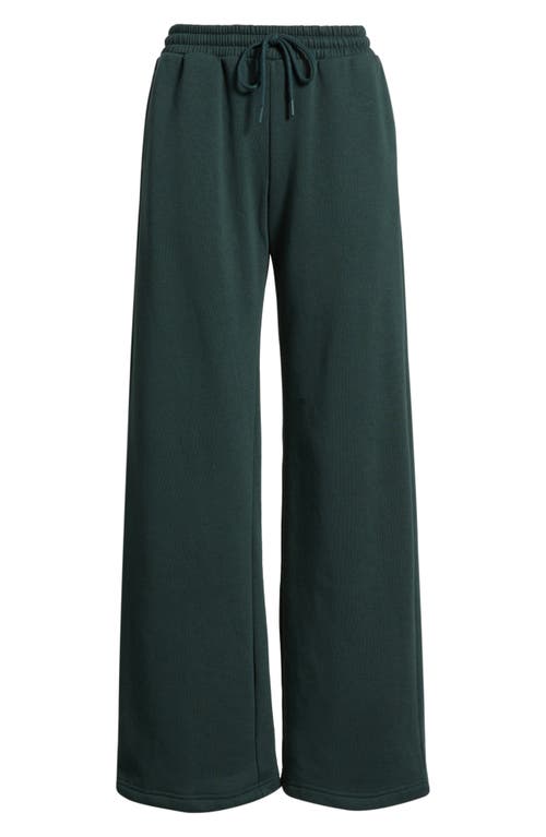 Bp. Baggy Wide Leg Sweatpants In Green