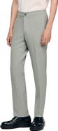 SANDRO Jersey trousers