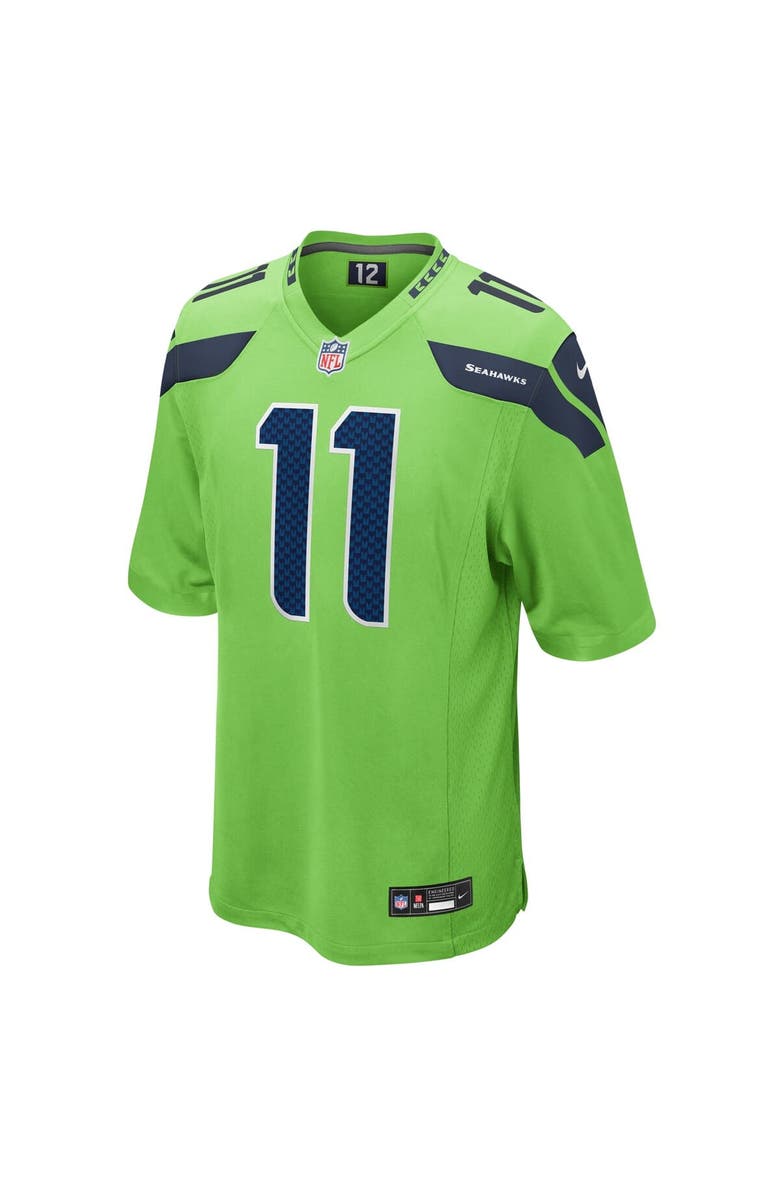 Nike Men's Nike Jaxon Smith-Njigba Neon Green Seattle Seahawks  Game Jersey, Alternate, color, Neon Green