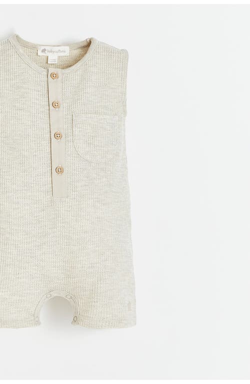 Babycottons Waffle Coverall For Infant In Multi