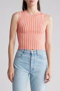 BY DESIGN French Rib Sleeveless Sweater